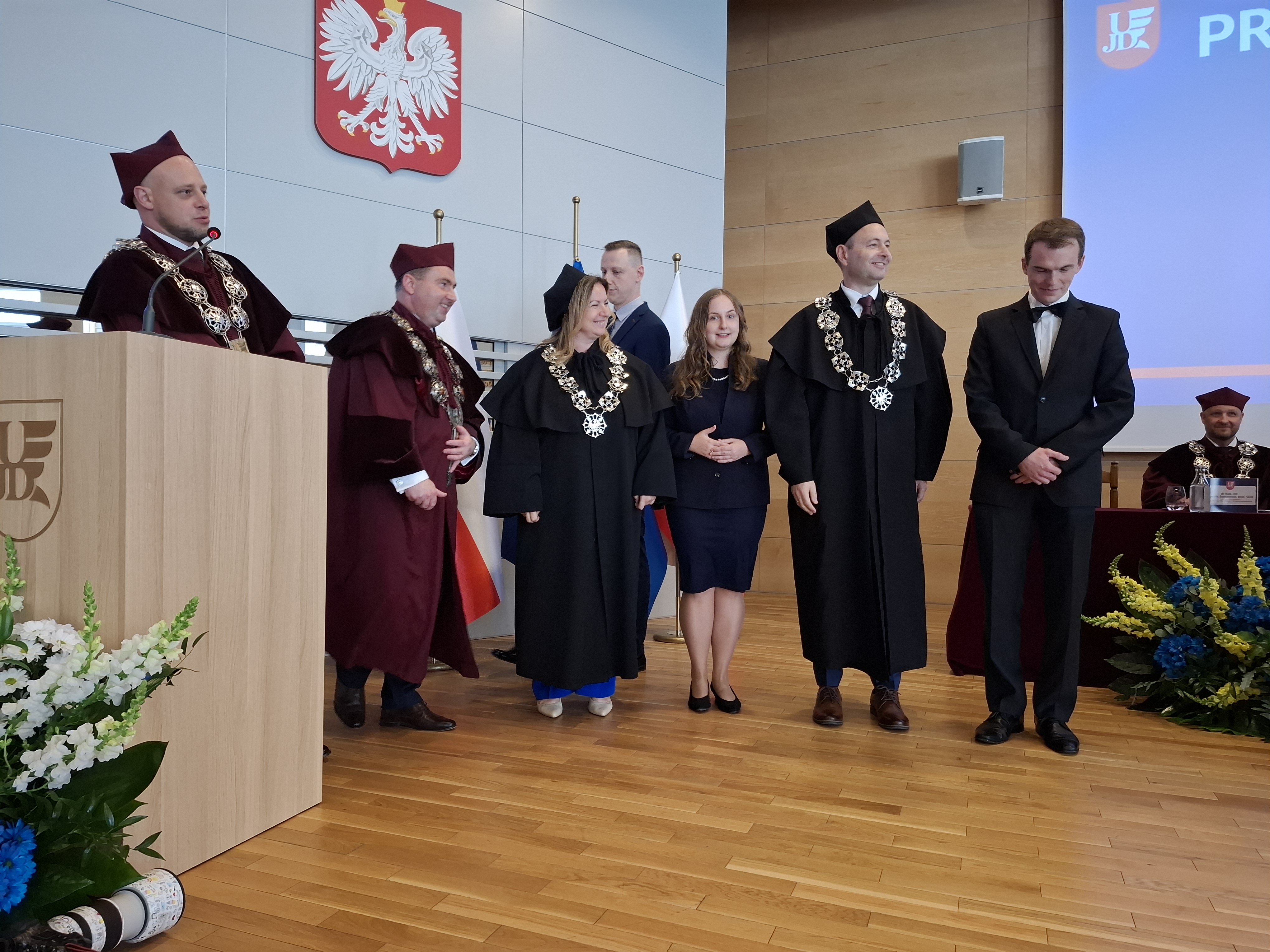 Wręczenie tytułu PRIMUS IN FACULTATE Studentce Wydziału Prawa i Ekonomii