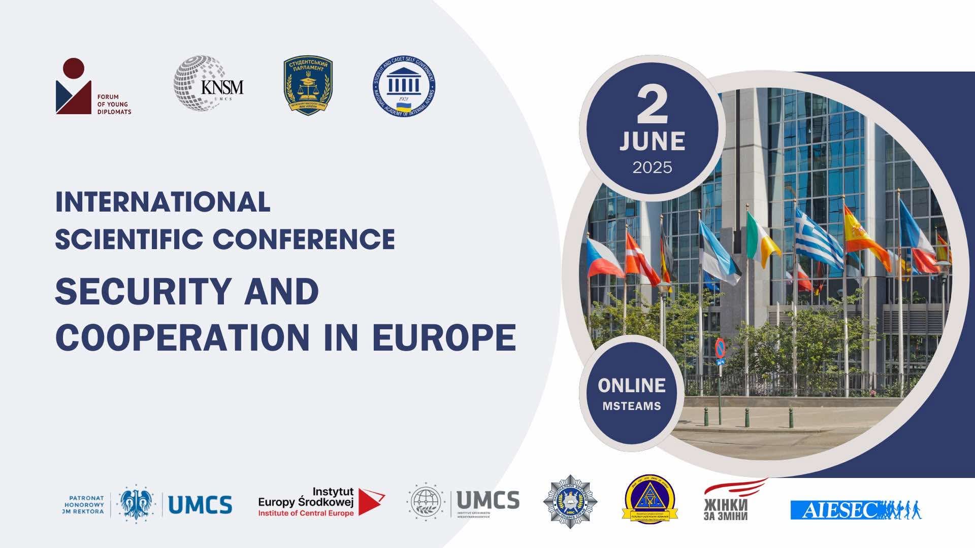 Międzynarodowa Konferencja Naukowa pt. „Security and Cooperation in Europe
